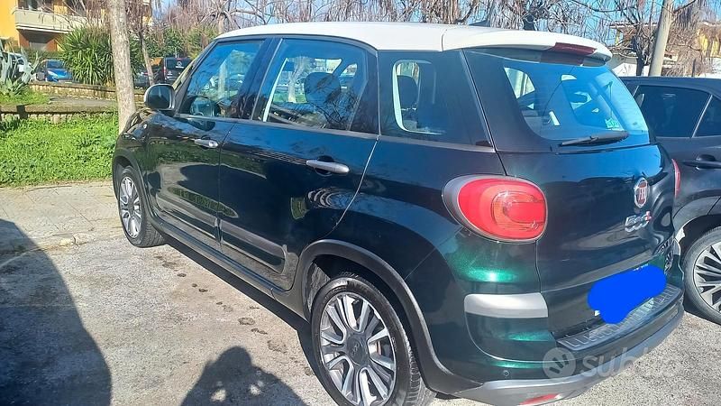 Usata Fiat 500L Cross 95 CV (69 kW) 2017 Verde Monovolume