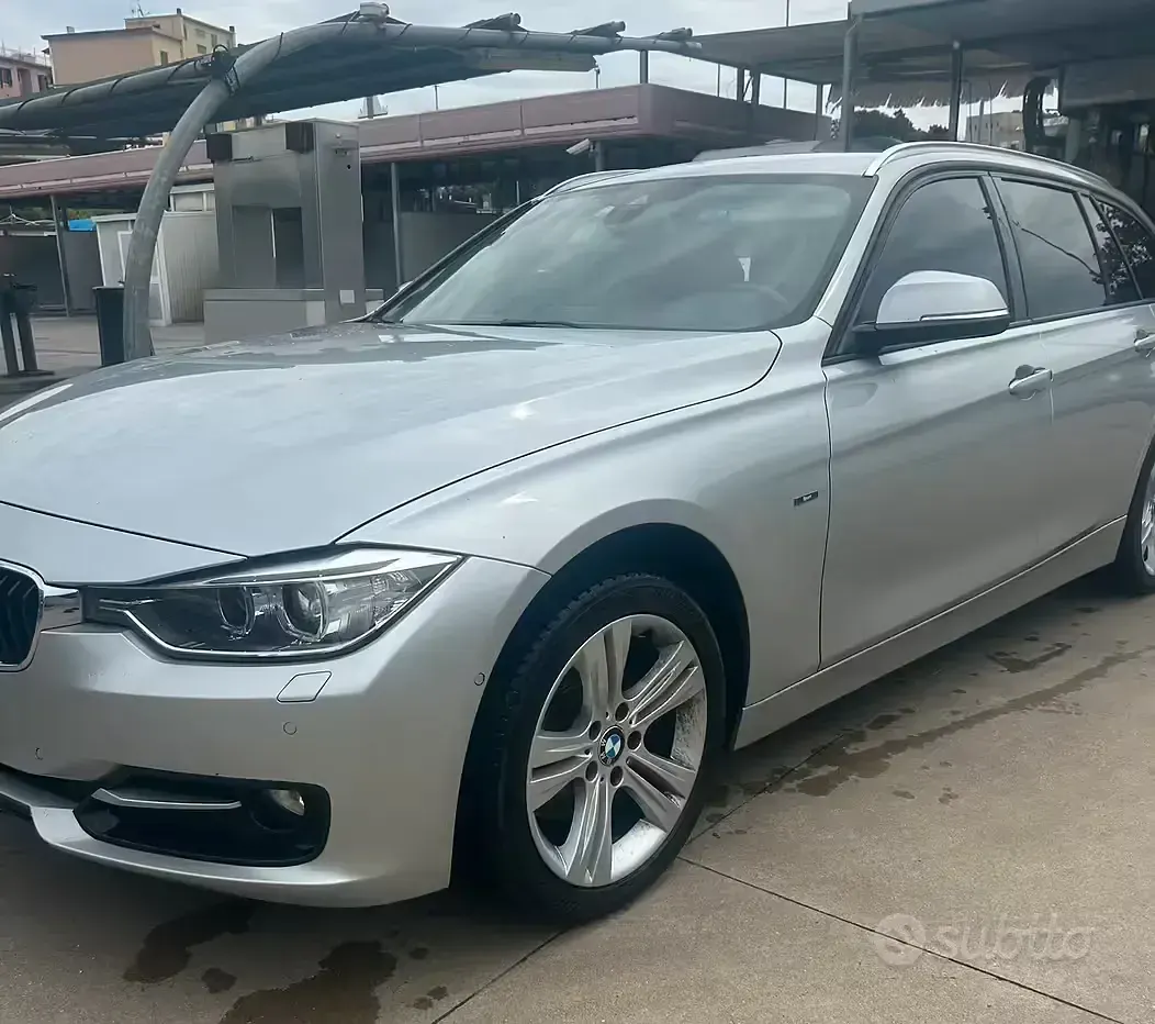 Usata BMW 320 Sport Line 163 CV (119 kW) 2013 Grigio Station wagon