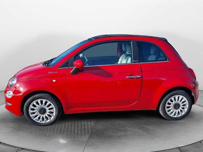 Usata Fiat 500C Dolcevita 69 CV (50 kW) 2022 Rosso Cabrio