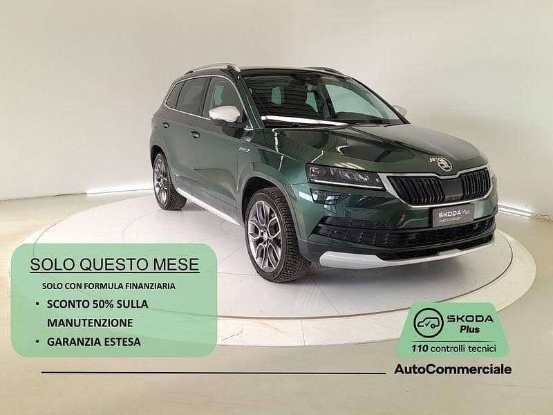 Usata Skoda Karoq 150 CV (110 kW) 2021 Verde SUV