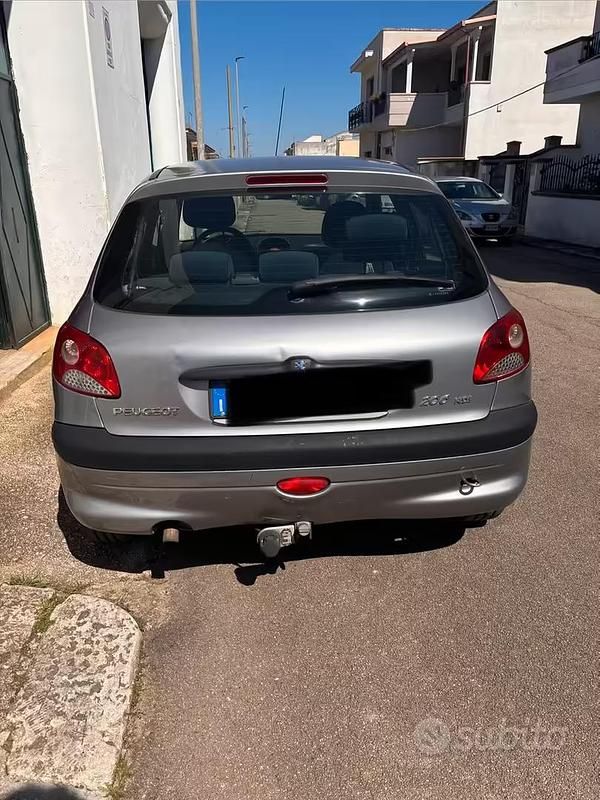 Usata Peugeot 206 2002 Grigio Berlina