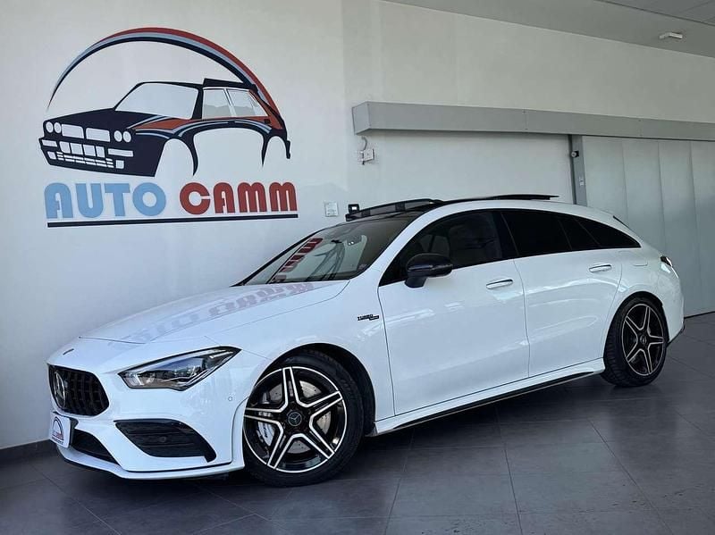 Usata Mercedes CLA35 AMG Shooting Brake AMG 306 CV (225 kW) 2019 Bianco Station wagon