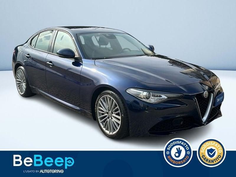 Begagnad Alfa Romeo Giulia Business 150 HK (110 kW) 2017 Blå Sedan