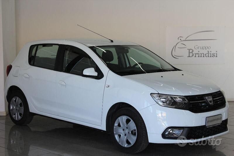 Usata Dacia Sandero Ambiance 90 CV (66 kW) 2018 Bianco Utilitaria