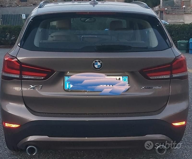 Usata BMW X1 Advantage 150 CV (110 kW) 2019 Marrone SUV