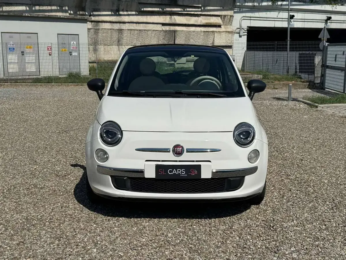 Usata Fiat 500 Lounge 69 CV (50 kW) 2016 Bianco gelato Utilitaria