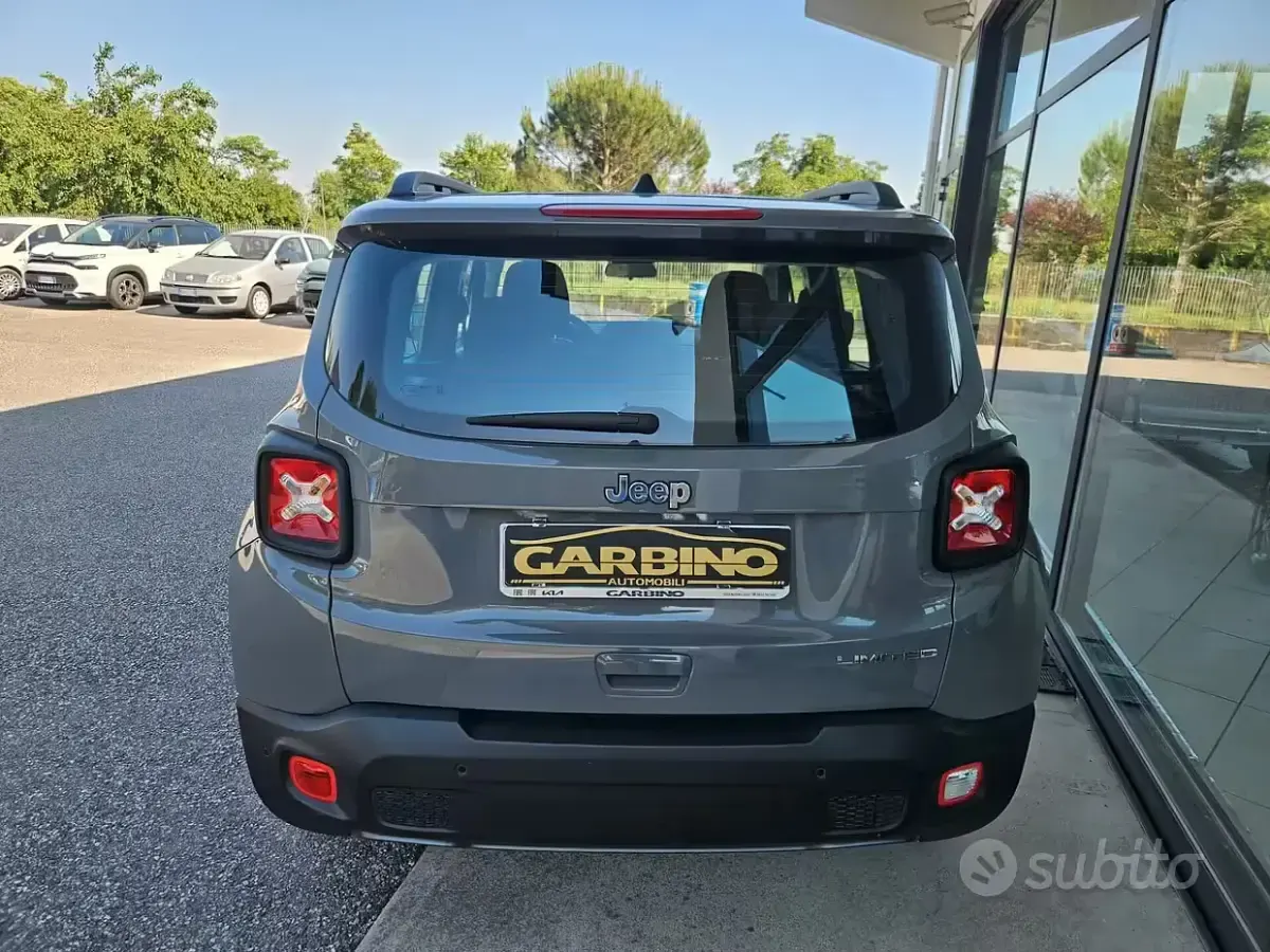 Usata Jeep Renegade Limited 131 CV (96 kW) 2022 Grigio SUV