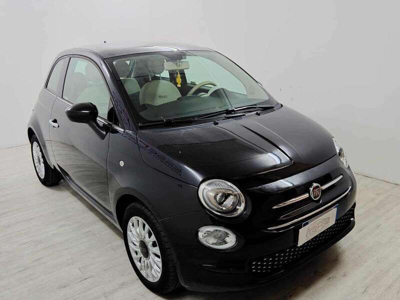Usata Fiat 500 Lounge 69 CV (50 kW) 2018 Nero Utilitaria