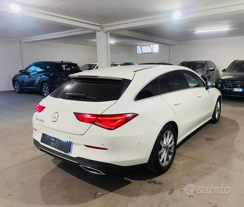 Usata Mercedes CLA200 Premium 150 CV (110 kW) 2020 Bianco Berlina