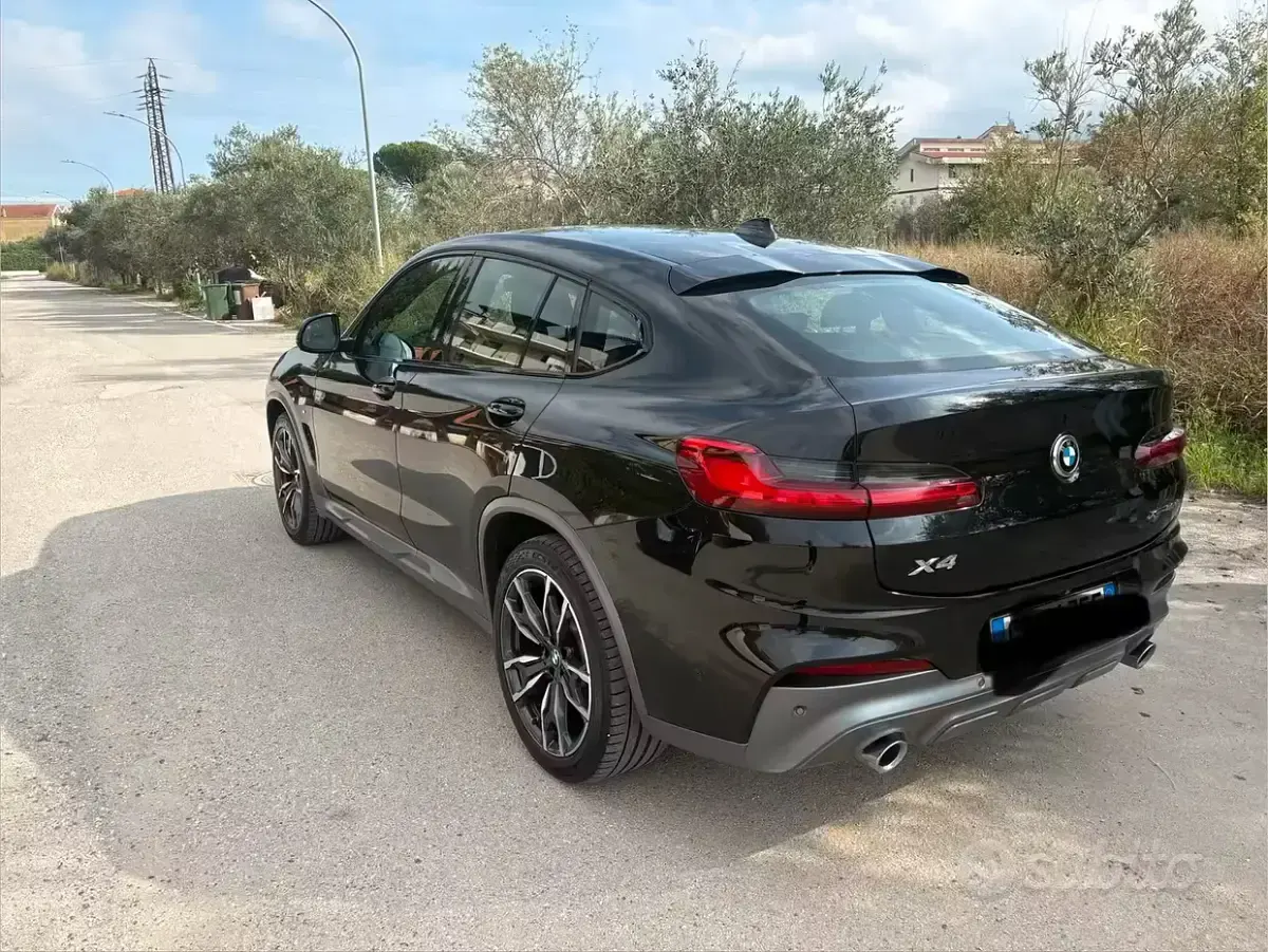 Usata BMW X4 M M Sport 190 CV (139 kW) 2020 Nero SUV