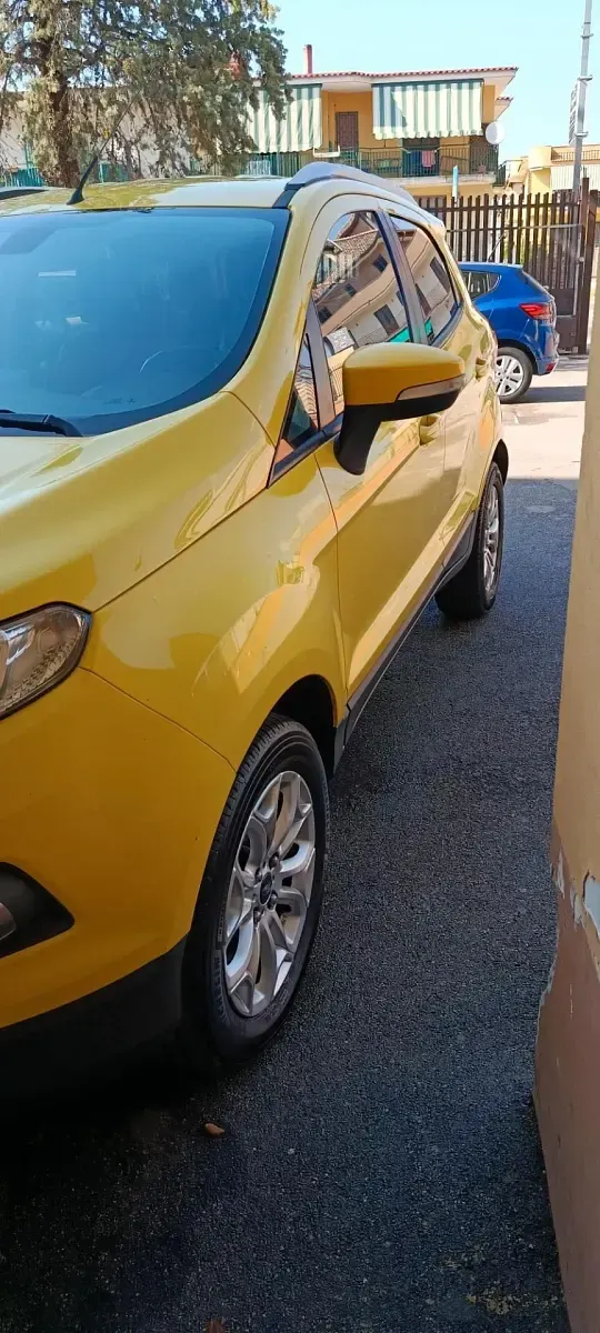 Usata Ford Ecosport Titanium S 95 CV (69 kW) 2017 Giallo SUV