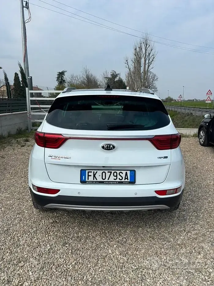 Usata Kia Sportage GT-Line 115 CV (84 kW) 2017 Bianco SUV