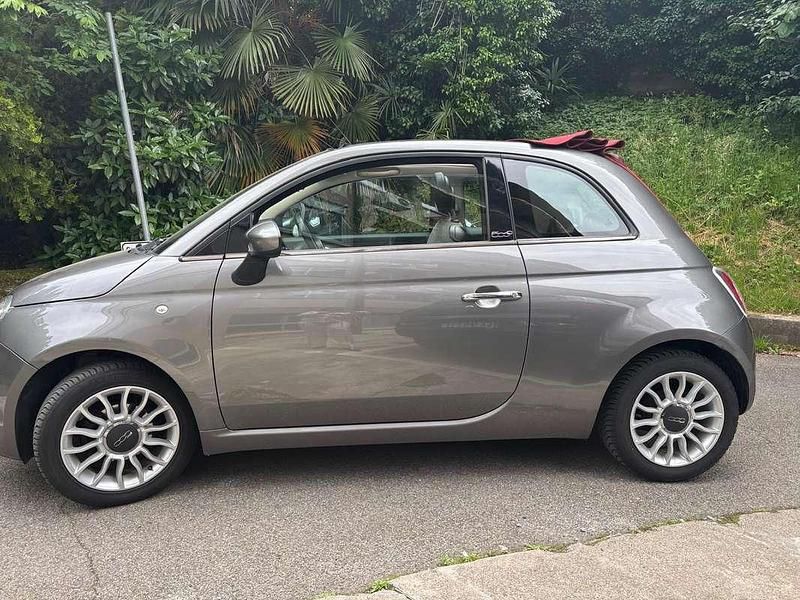 Usata Fiat 500C Pop 69 CV (50 kW) 2012 Grigio Cabrio
