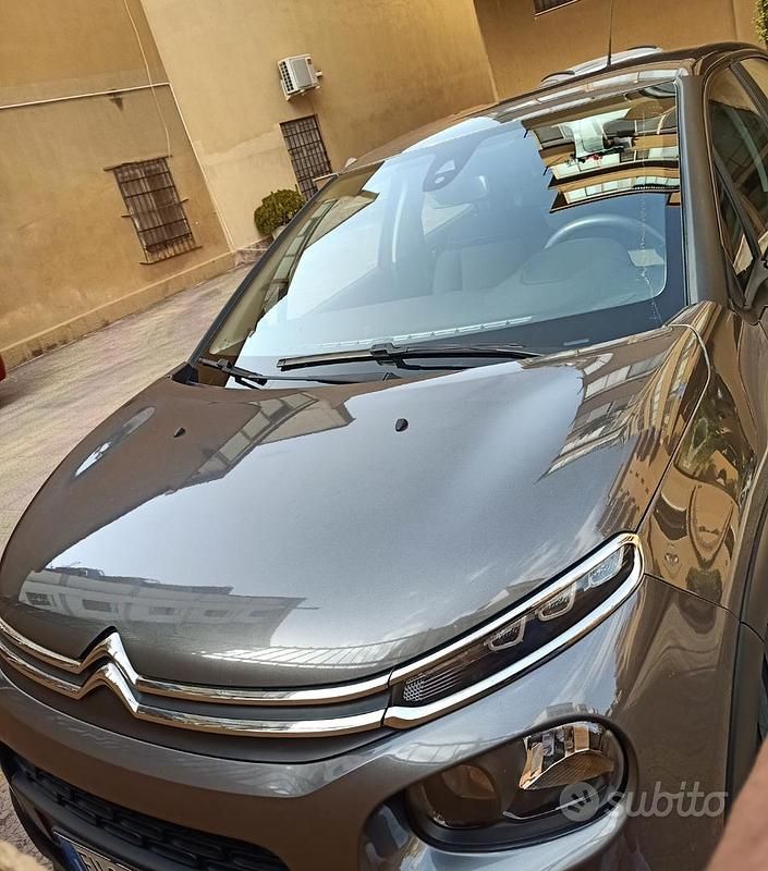 Usata Citroën C3 PureTech 83 CV (61 kW) 2019 Grigio Utilitaria
