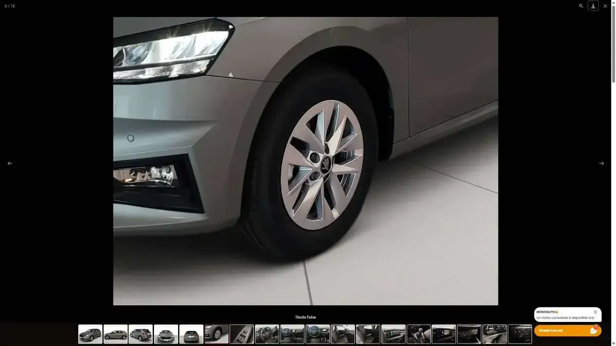Nuova Skoda Fabia 80 CV (58 kW) 2026 Grigio Utilitaria