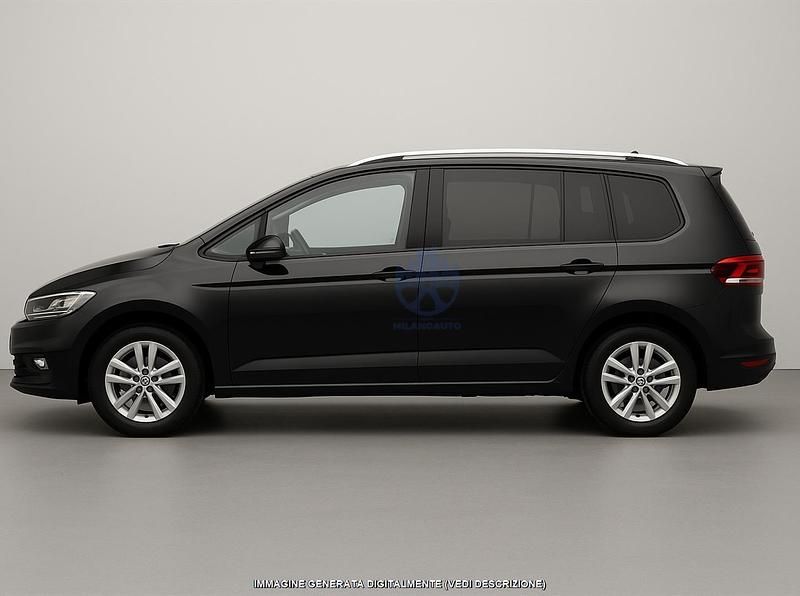 Usata VW Touran Move 150 CV (110 kW) 2024 Nero Monovolume