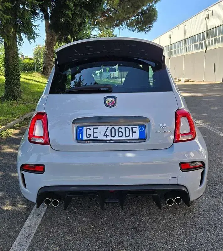 Usata Abarth 595 Competizione 180 CV (132 kW) 2021 Grigio Utilitaria