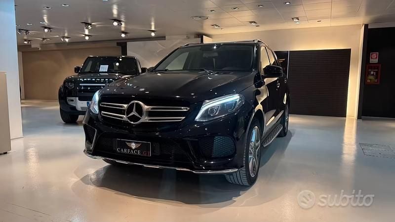 Usata Mercedes GLE350 258 CV (189 kW) 2017 Nero SUV