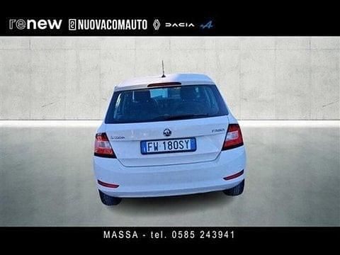 Usata Skoda Fabia Design Edition 75 CV (55 kW) 2019 Bianco Berlina