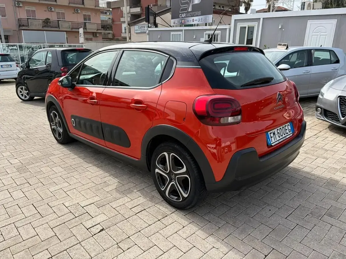 Usata Citroën C3 PureTech 82 CV (60 kW) 2018 Arancione Utilitaria