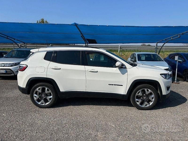 Usata Jeep Compass Limited 140 CV (102 kW) 2018 Bianco SUV