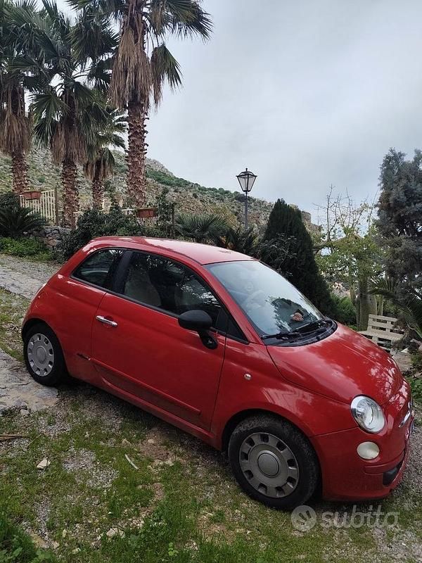 Usata Fiat 500 2009 Rosso Berlina