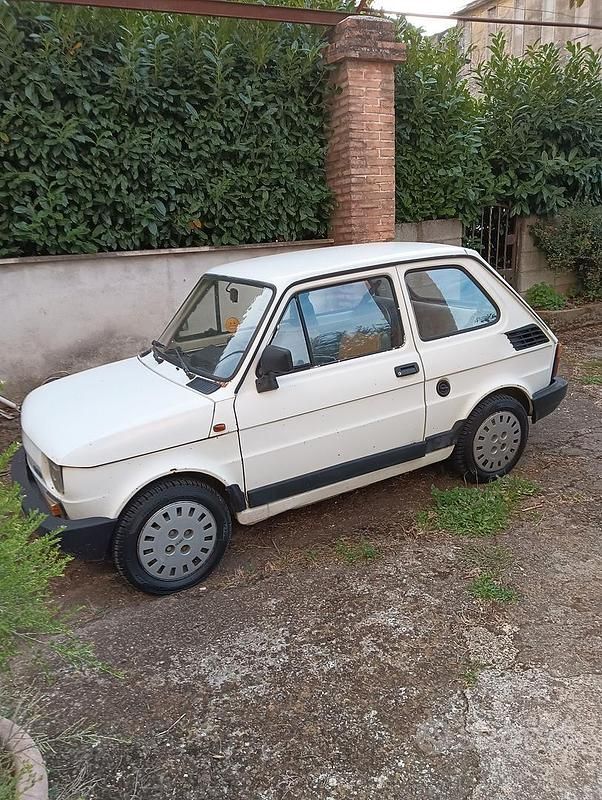 Usata Fiat 126 25 CV (18 kW) 1989 Bianco Utilitaria