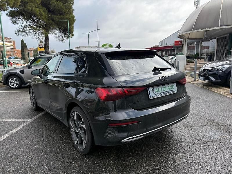 Usata Audi A3 S-Line 150 CV (110 kW) 2022 Nero Berlina