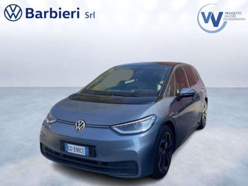 Usata VW ID.3 Pro 69 kW (95 CV) 2020 Blu/azzurro Utilitaria
