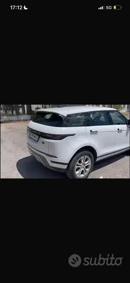 Usata Land Rover Range Rover evoque 2021 Bianco SUV