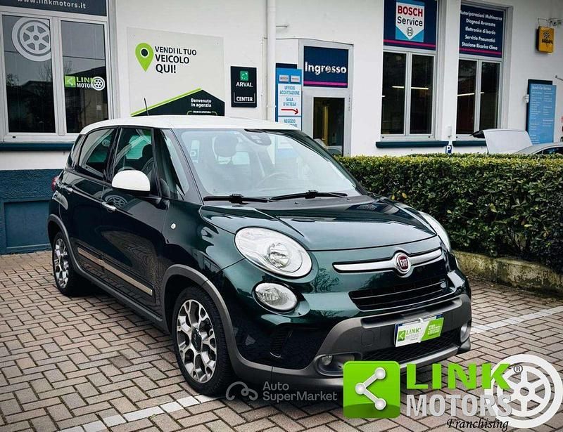 Usata Fiat 500L Trekking 105 CV (77 kW) 2013 Verde Monovolume