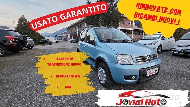 Blu Usata 2006 Fiat Panda 4x4 Climbing Due volumi | 5200 € (Buon prezzo) - Immagine 1/4