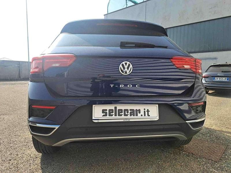 Usata VW T-Roc Style 150 CV (110 kW) 2020 Blu/azzurro SUV