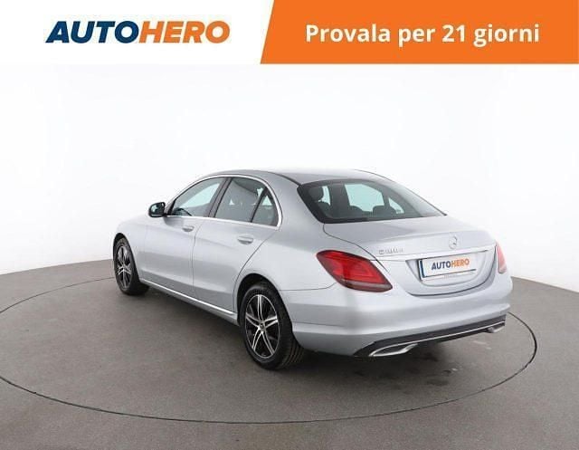 Usata Mercedes C180 122 CV (89 kW) 2019 Argento Berlina