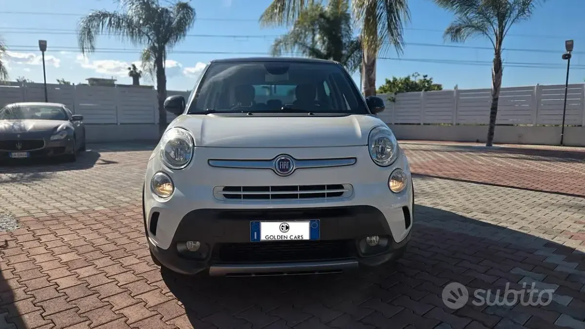 Usata Fiat 500L Trekking 120 CV (88 kW) 2016 Bianco Monovolume