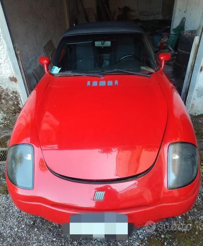 Usata Fiat Barchetta 131 CV (96 kW) 1997 Rosso Cabrio