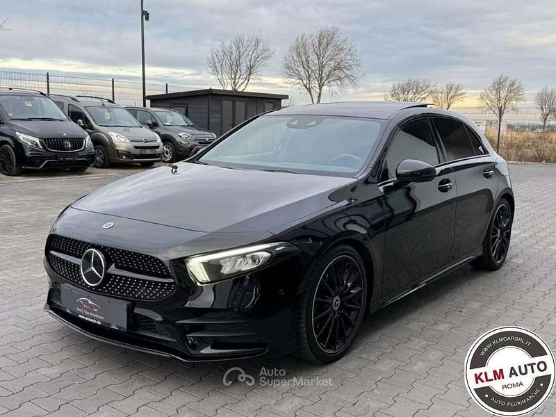Usata Mercedes A200 Premium 163 CV (119 kW) 2018 Nero Berlina