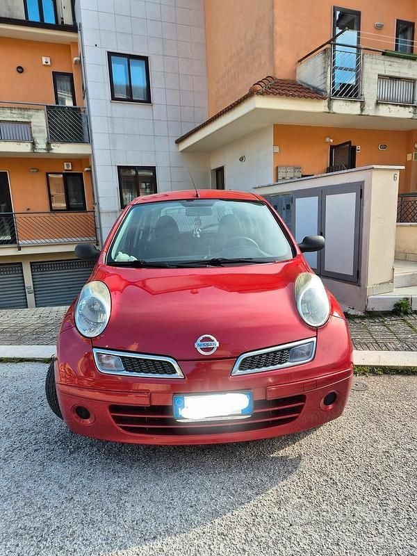 Usata Nissan Micra 2009 Rosso Utilitaria