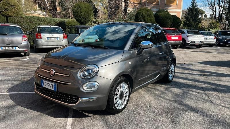 Usata Fiat 500 Lounge 69 CV (50 kW) 2016 Grigio Utilitaria
