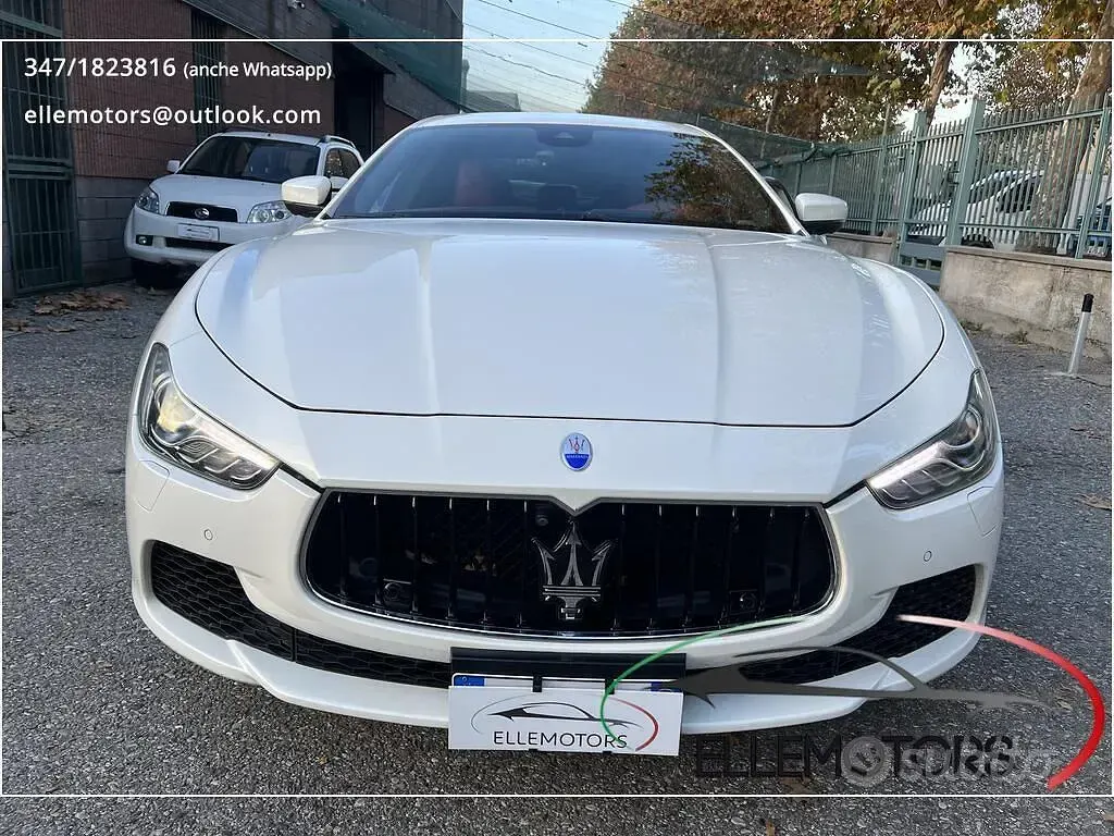 Usata Maserati Ghibli 410 CV (301 kW) 2018 Bianco Berlina