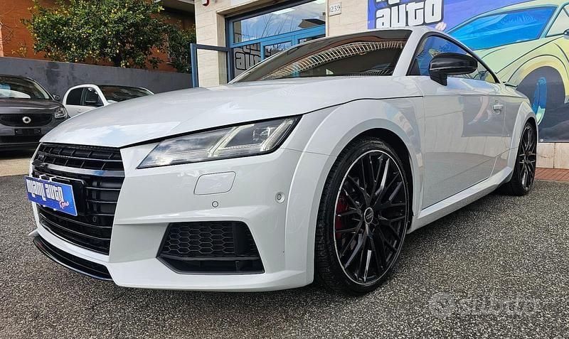 Usata Audi TT S-Line 230 CV (169 kW) 2017 Bianco Coupé
