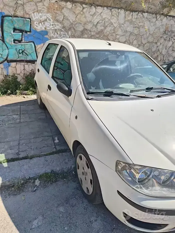 Usata Fiat Punto 2004 Bianco Utilitaria