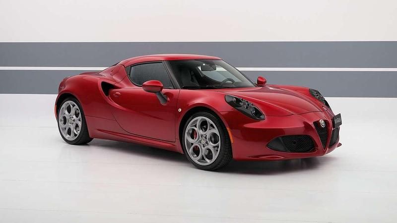 Usata Alfa Romeo 4C 239 CV (175 kW) 2013 Rosso Coupé
