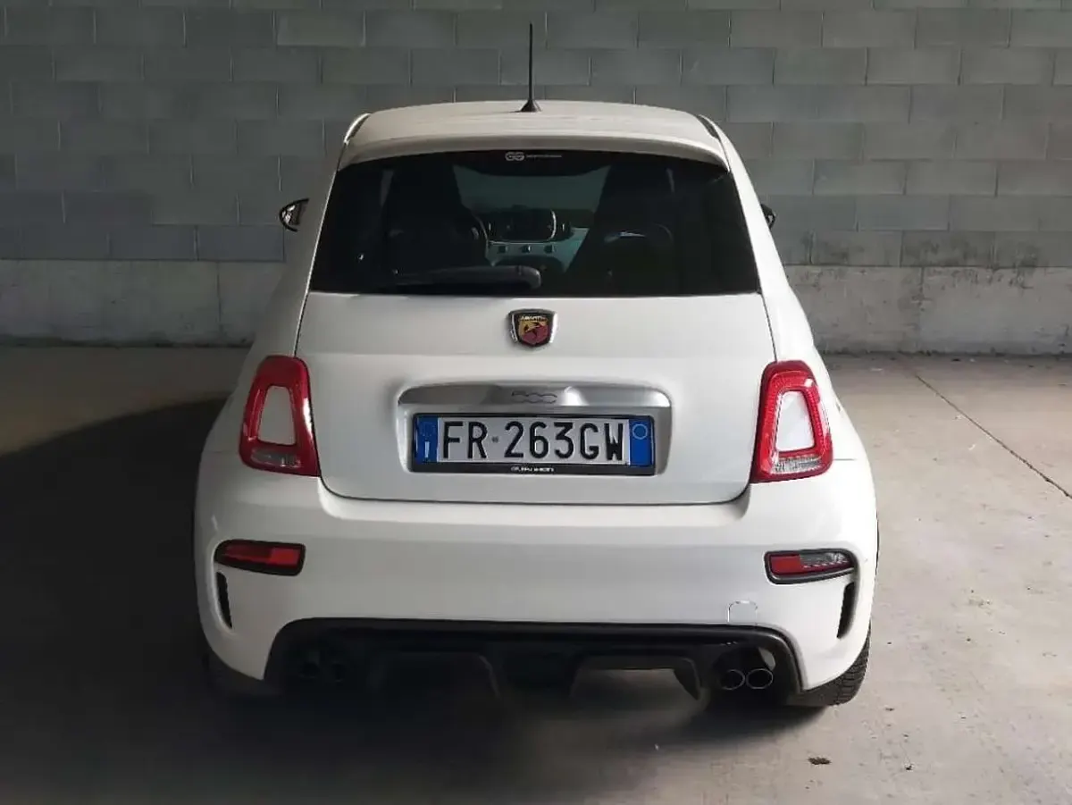 Usata Abarth 595 144 CV (105 kW) 2018 Bianco Utilitaria