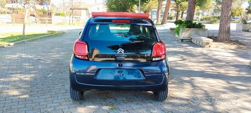 Usata Citroën C1 Shine 69 CV (50 kW) 2015 Blu Utilitaria