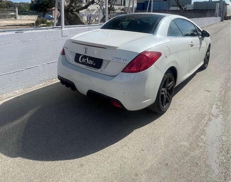 Usata Peugeot 308 CC 140 CV (102 kW) 2010 Bianco Cabrio