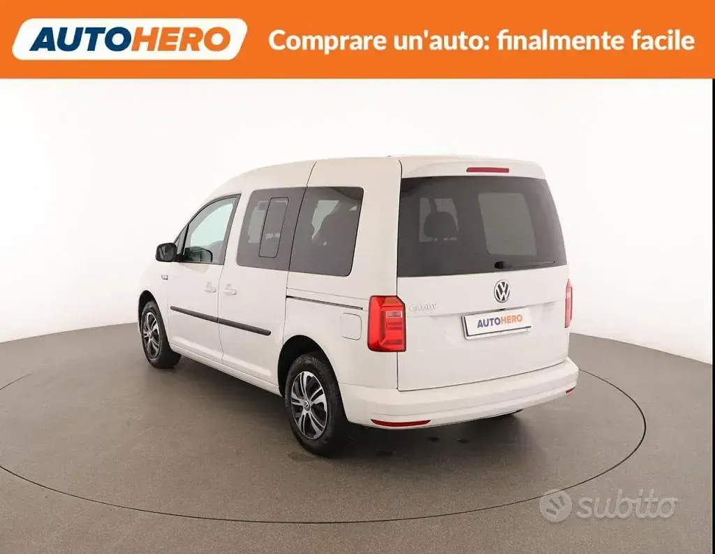Usata VW Caddy Trendline 102 CV (75 kW) 2019 Bianco Monovolume