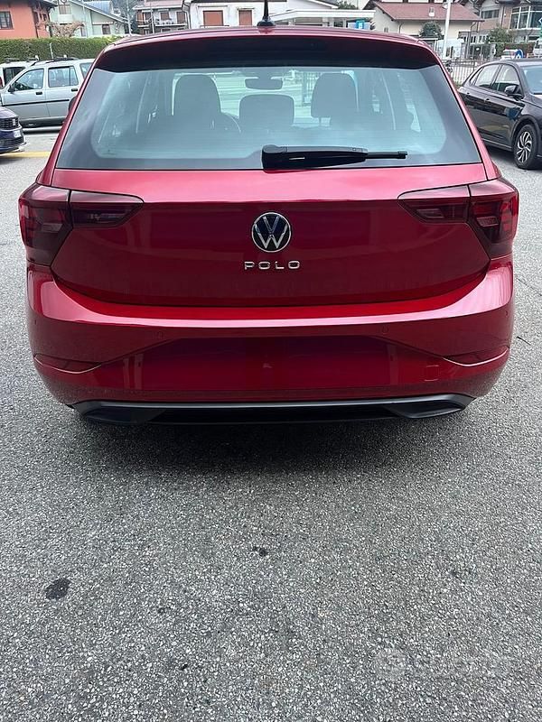 Usata VW Polo Life 95 CV (69 kW) 2022 Rosso Berlina