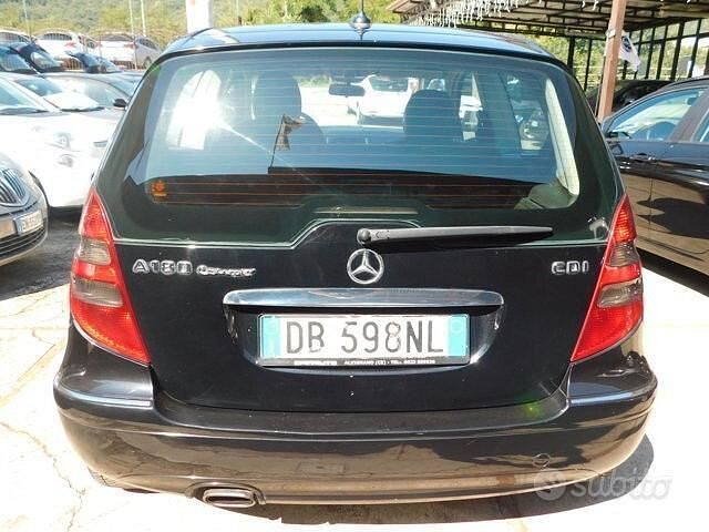Usata Mercedes A180 Avantgarde 109 CV (80 kW) 2006 Nero Coupé