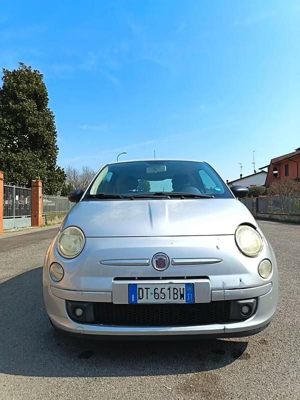 Usata Fiat 500 Pop 69 CV (50 kW) 2009 Argento Cabrio